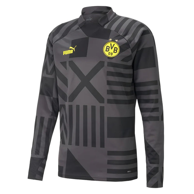 2022-2023 Borussia Dortmund Pre-Match Sweat (Black-Asphalt)_1