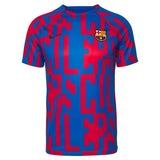 2022-2023 Barcelona Pre-Match Training Shirt (Blue)_1