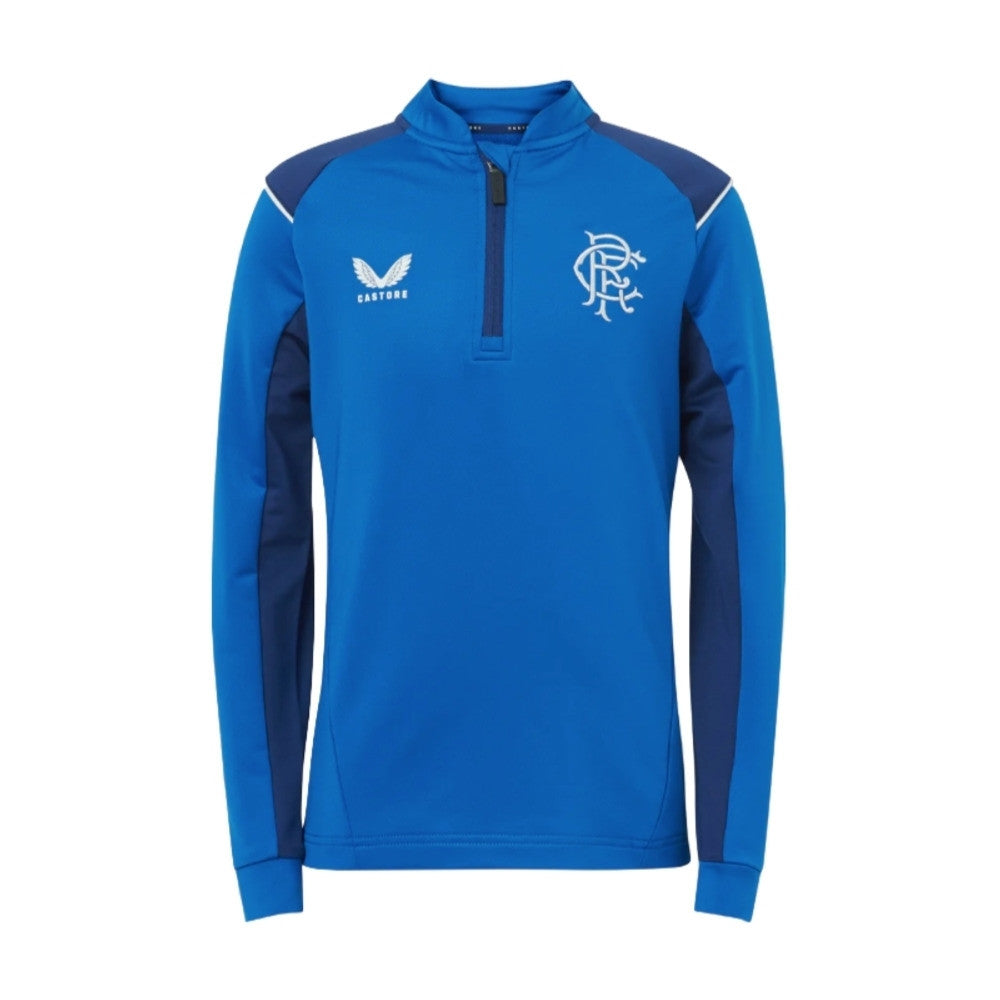 2022-2023 Rangers Training Quarter Zip (Blue)_1