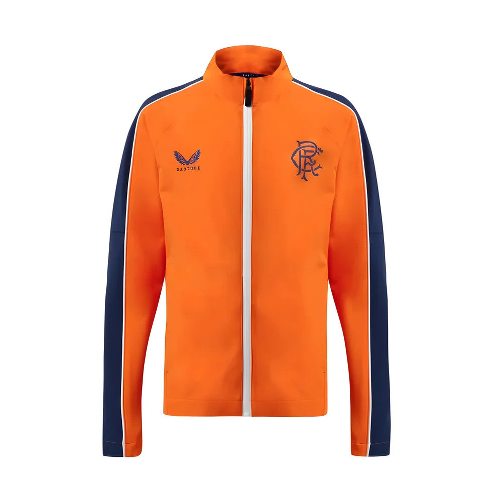 2022-2023 Rangers Matchday Anthem Jacket (Orange)_1