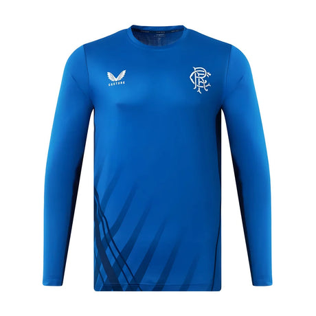 2022-2023 Rangers Long Sleeve Training Tee (Blue)_1