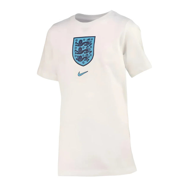 2022-2023 England Crest Tee (White) - Kids_1