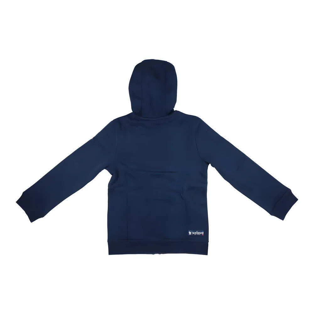2022-2023 France Full Zip Hoody (Navy) - Kids_1