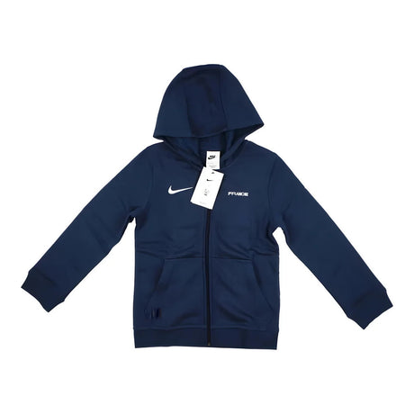 2022-2023 France Full Zip Hoody (Navy) - Kids_1