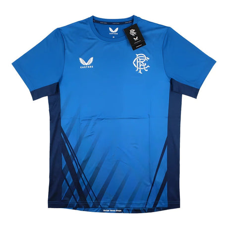 2022-2023 Rangers Training Short Sleeve Tee (Blue)_1