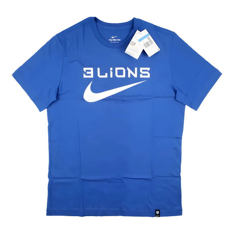 2022-2023 England Three Lions Tee (Blue)_0