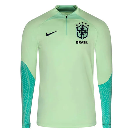 2022-2023 Brazil Strike Knit Drill Top_1