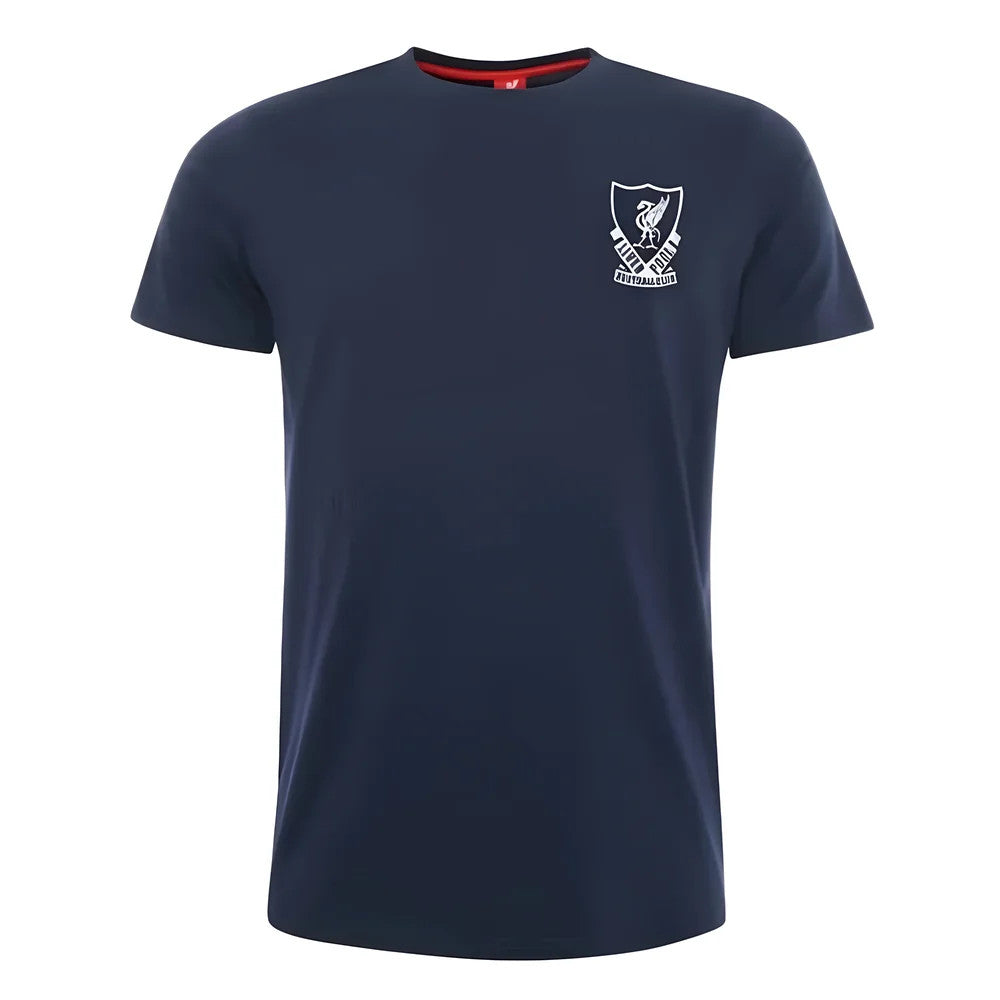 Liverpool 1988-1989 Crest Tee (Navy)_0