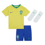 2022-2023 Brazil Home Little Boys Mini Kit (Casemiro 5)_4
