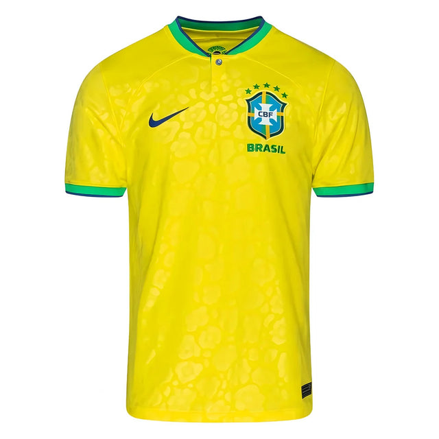 2022-2023 Brazil Little Boys Home Shirt_1