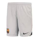 2022-2023 Barcelona Third Shorts (Grey) - Kids_1