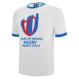 Macron RWC 2023 Rugby World Cup Logo Tee White_1