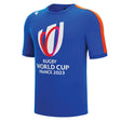 Macron RWC 2023 Rugby World Cup Cotton Tee (Blue)_1