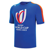 Macron RWC 2023 Rugby World Cup Cotton Tee (Blue)_1