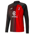 2022-2023 AC Milan Pre-Match Sweat (Black)_0
