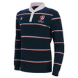 Macron RWC 2023 Cotton Tricolore Rugby Jersey (Navy)_1