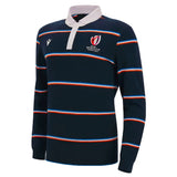 Macron RWC 2023 Cotton Tricolore Rugby Jersey (Navy)_1