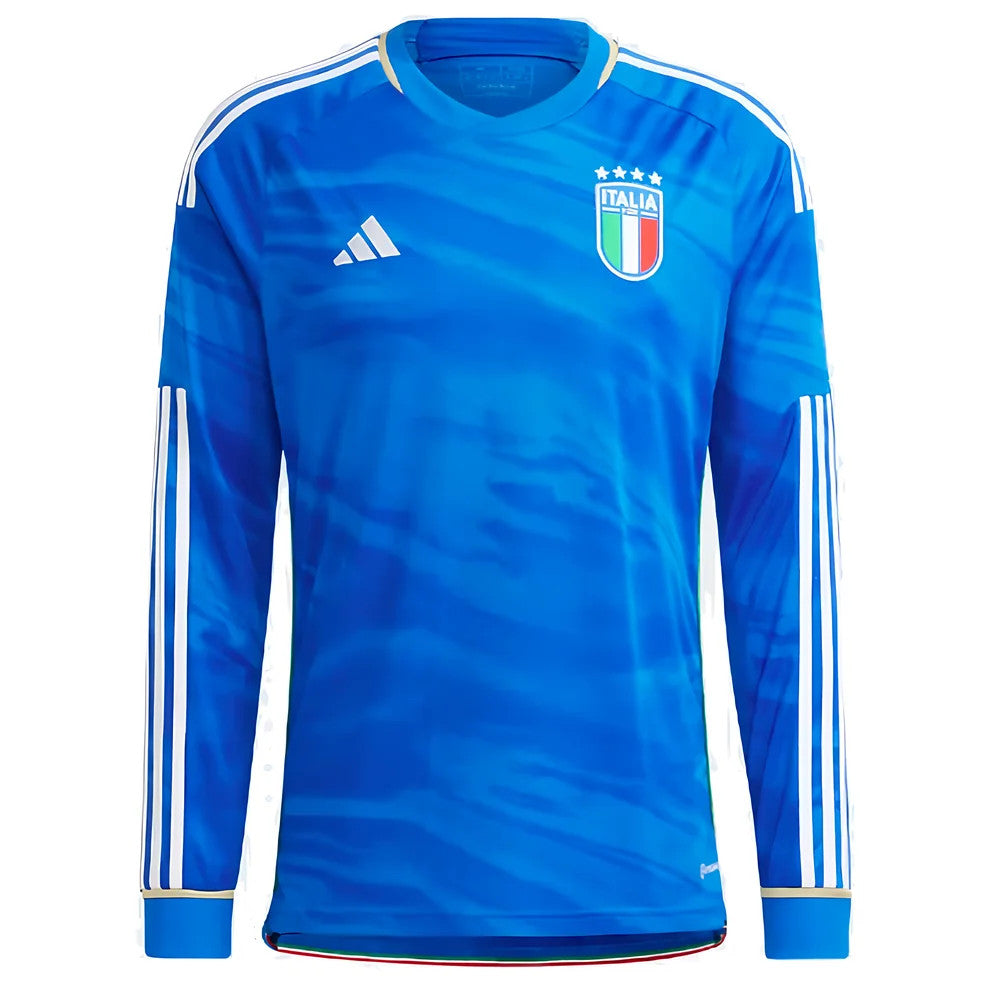 2023 2024 Italy Home Long Sleeve Shirt