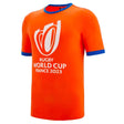 Macron RWC 2023 Rugby World Cup Tee (Orange)_1