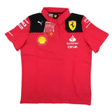 2023 Ferrari Team Polo Shirt (Red) - Kids_1