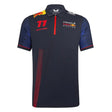 2023 Red Bull Racing Sergio Perez Mens Polo Shirt (Navy)_1