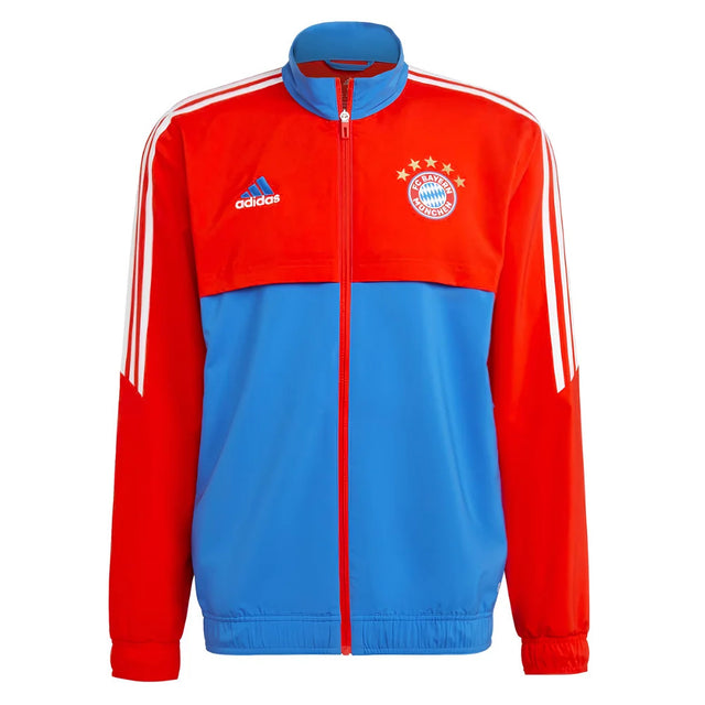 2022-2023 Bayern Munich Presentation Jacket (Red-Blue)_1