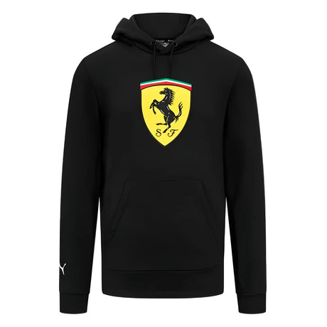 2023 Ferrari Fanwear Big Shield Hoodie (Black)_1