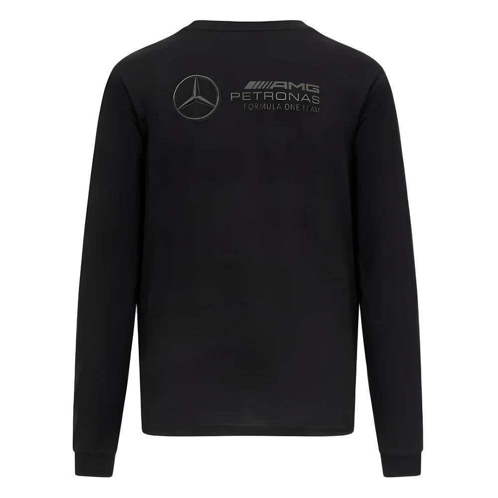 2023 Mercedes Mens Classic Longsleeve Tee (Black)_1