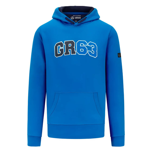 2023 Mercedes George Russell Hoodie (Blue)_1
