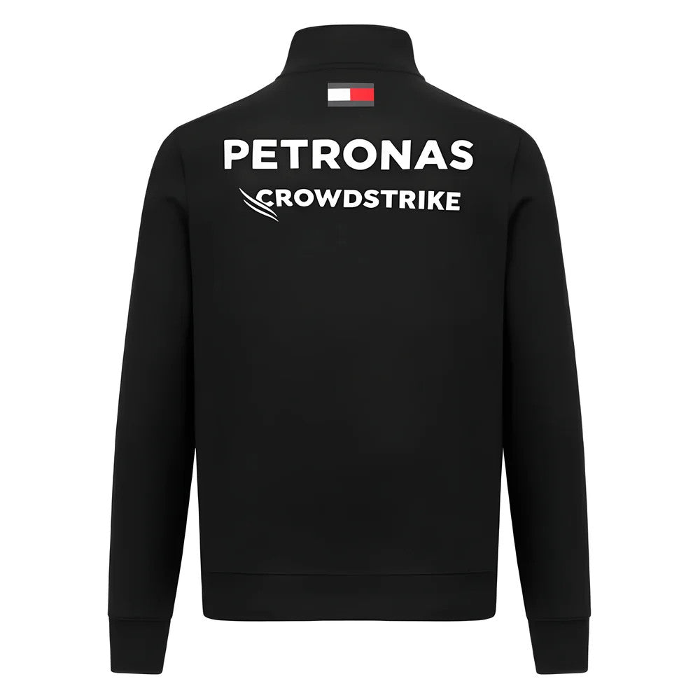 2023 Mercedes Team Half Zip Sweat (Black)_1