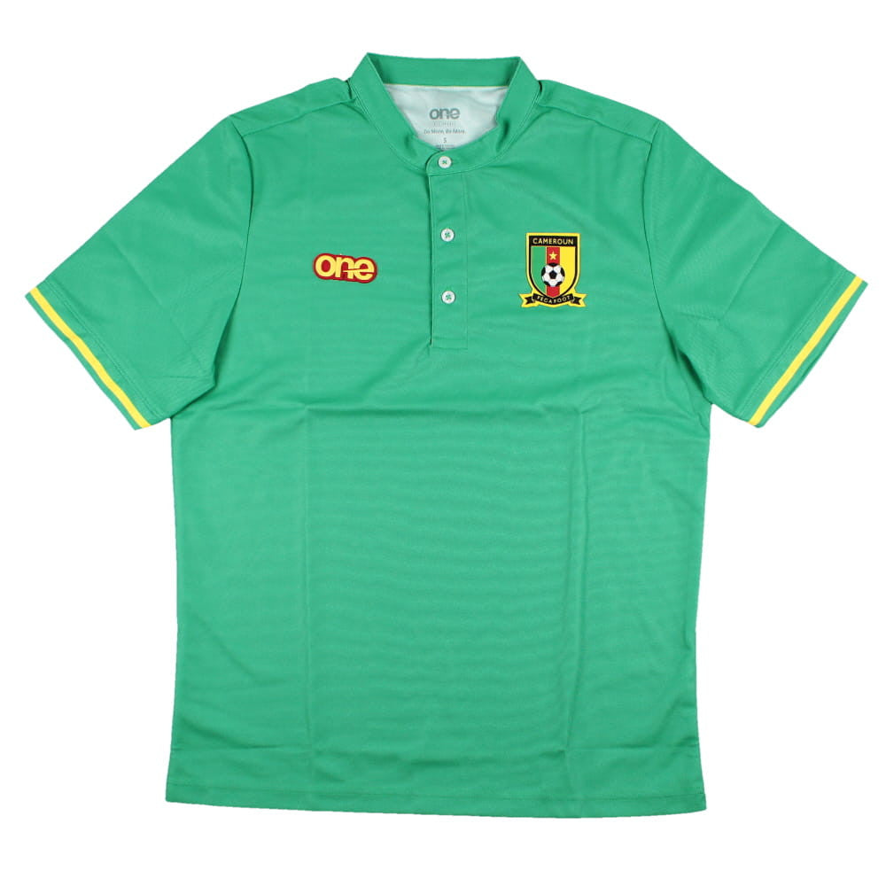 2022-2023 Cameroon Mens Polo Shirt (Green)_1