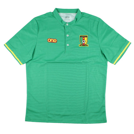 2022-2023 Cameroon Mens Polo Shirt (Green)_1