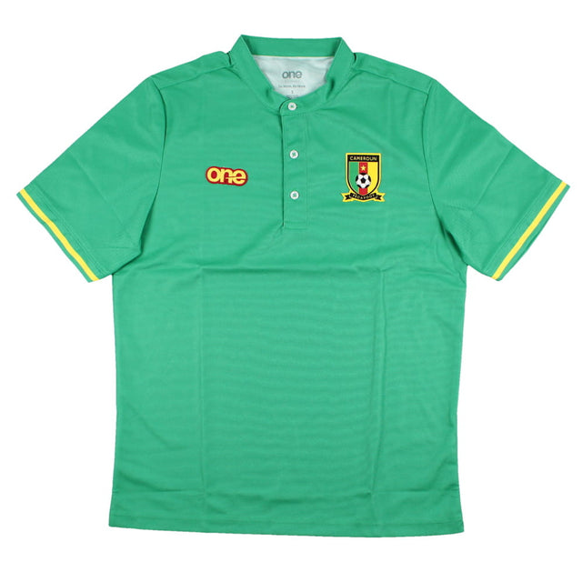 2022-2023 Cameroon Mens Polo Shirt (Green)_1