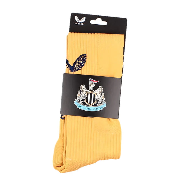 2022-2023 Newcastle Away Socks (Gold)_1