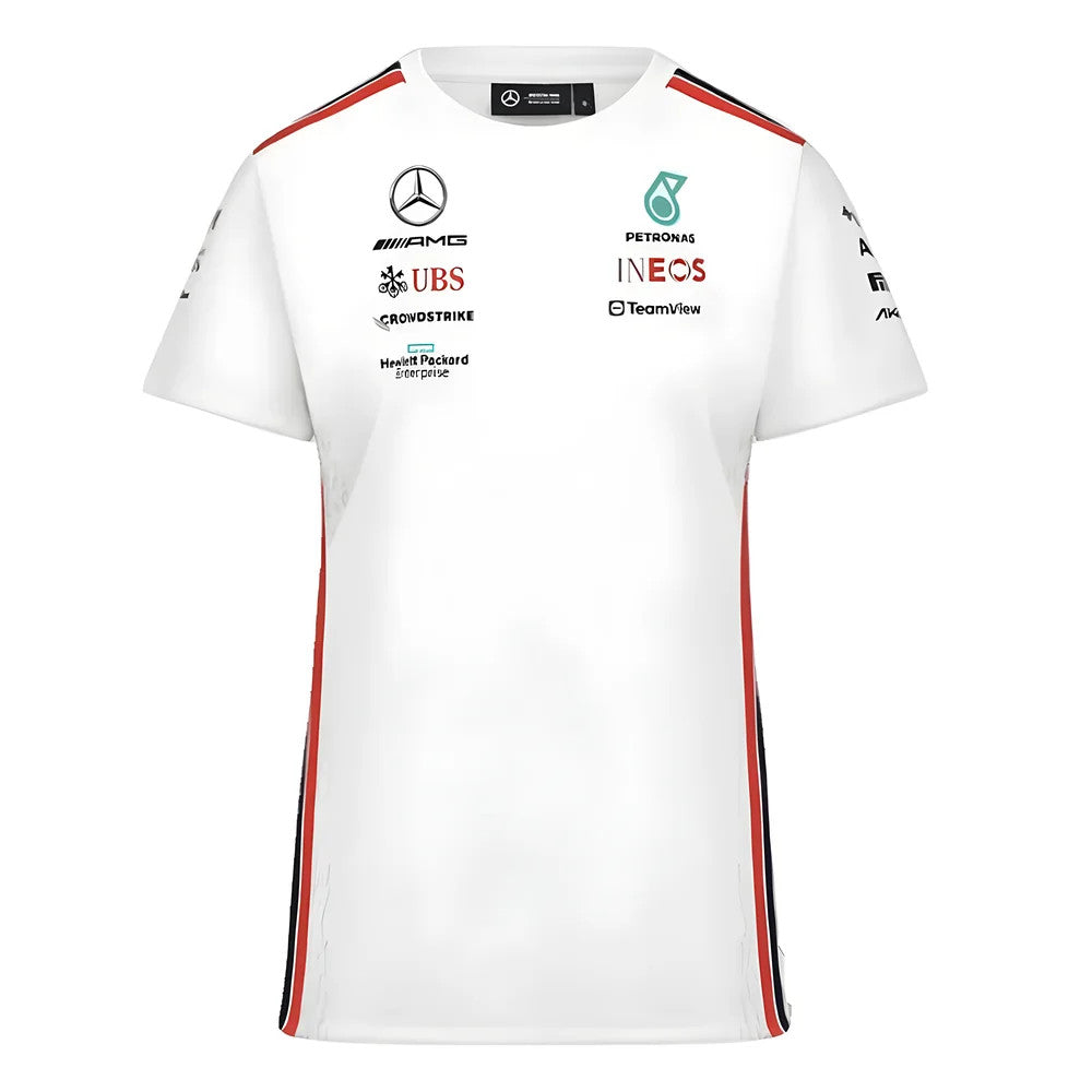 2023 Mercedes-AMG Team Driver Tee (White) - Ladies_1