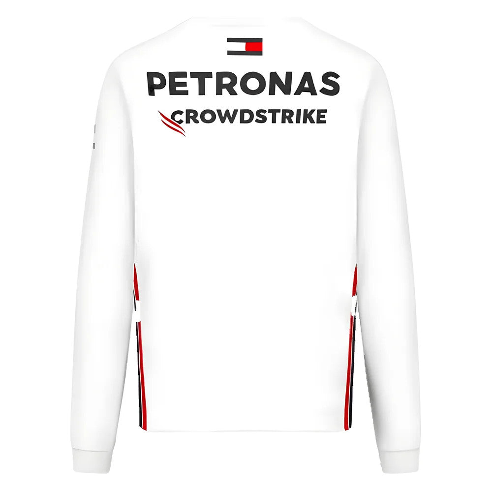 2023 Mercedes-AMG Team Long Sleeve Tee (White)_1