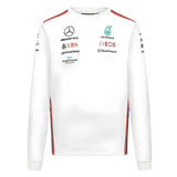 2023 Mercedes-AMG Team Long Sleeve Tee (White)_1