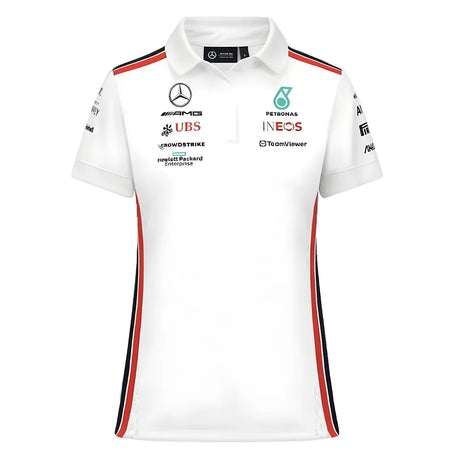 2023 Mercedes-AMG Team Polo Shirt (White) - Ladies_1