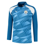 2023-2024 Man City Pre-Match LS Sweat Top (Lake Blue)_1
