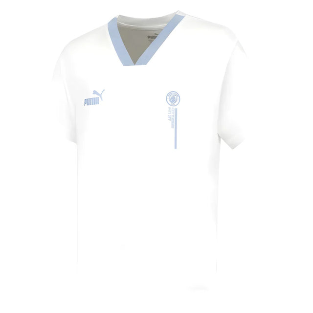 2023-2024 Man City FtblCulture Tee (White) - Kids_1