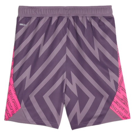 2023-2024 Man City Goalkeeper Shorts (Purple Charcoal) - Kids_1