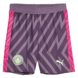 2023-2024 Man City Goalkeeper Shorts (Purple Charcoal) - Kids_1