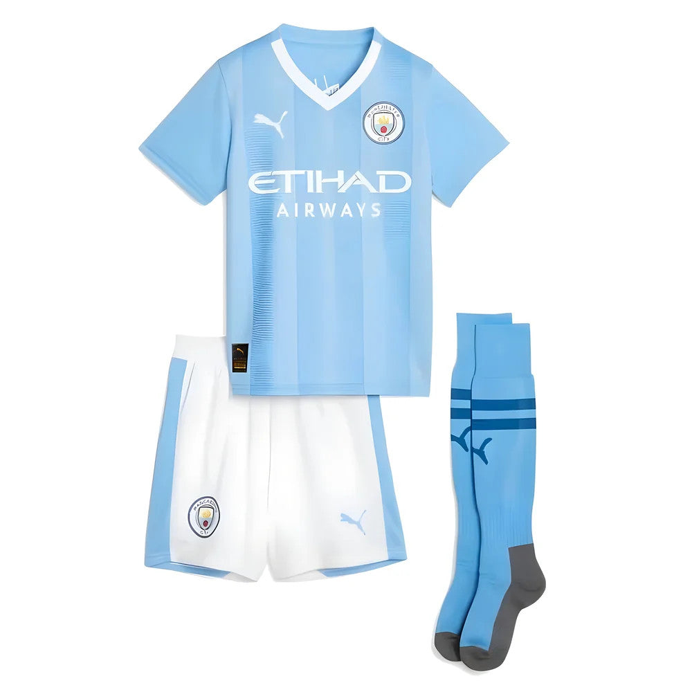 2023-2024 Man City Home Mini Kit_0