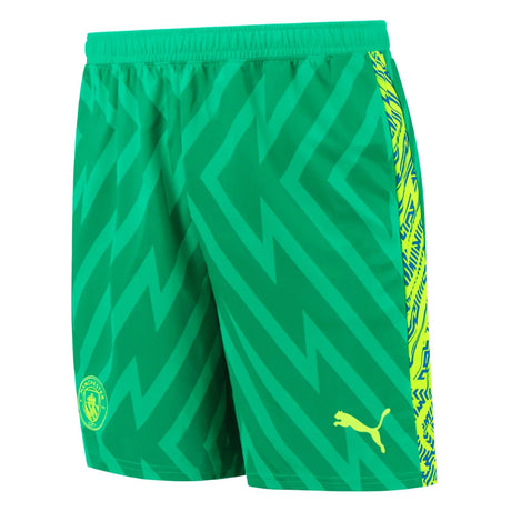 2023-2024 Man City Home Goalkeeper Shorts (Green)_1