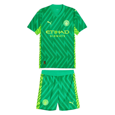 2023-2024 Man City Goalkeeper Mini Kit (Green)_1