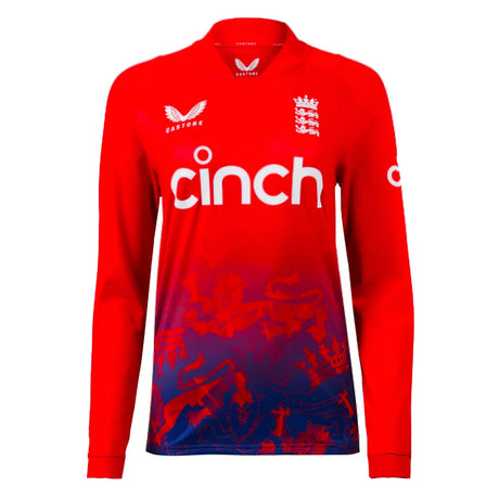 2023 England Cricket T20 LS Sweatshirt (Red)_1
