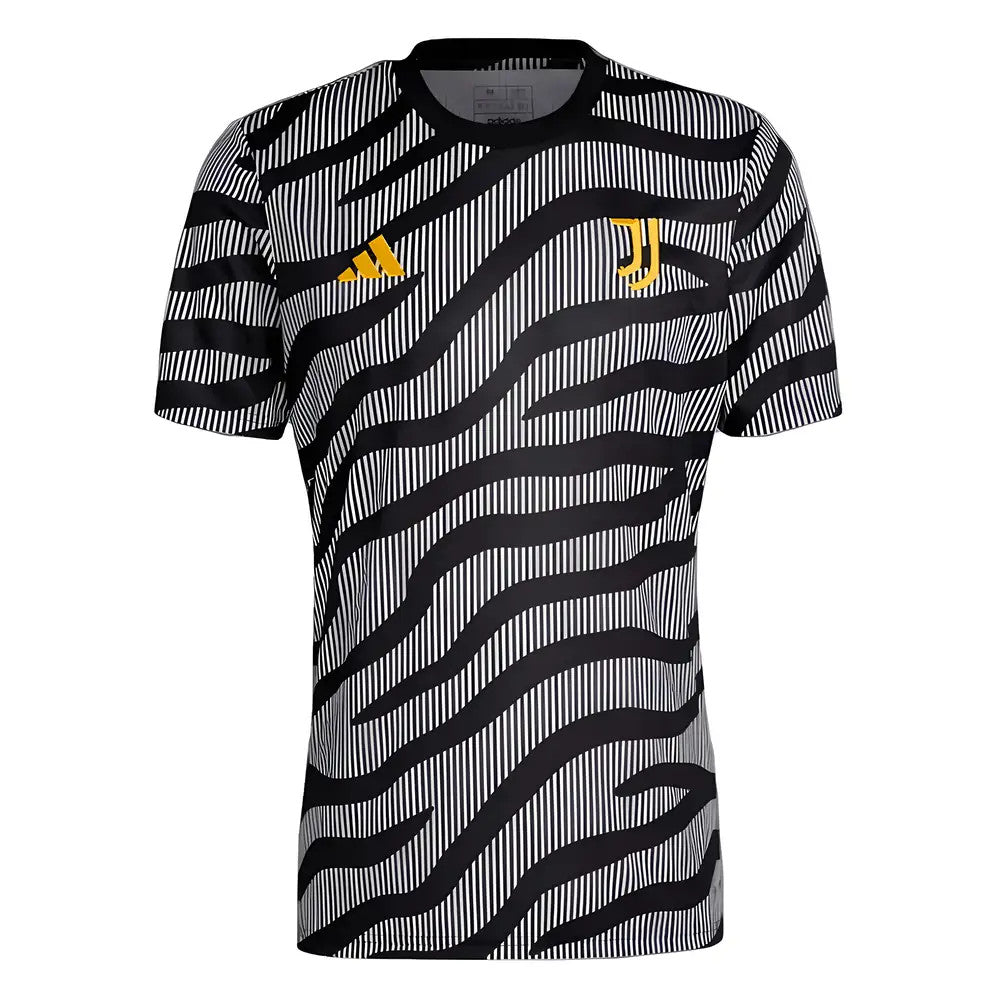 2023-2024 Juventus Pre-Match Shirt (Black)_1