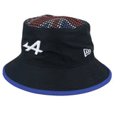 2023 Alpine Silverstone Bucket Hat (Black)_1