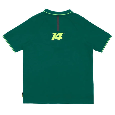 2023-2024 Aston Martin Lifestyle Alonso Polo Shirt (Green)_1