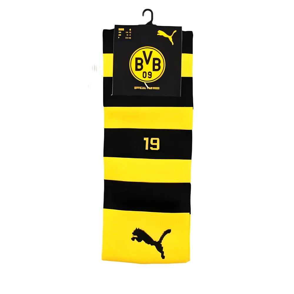2023-2024 Borussia Dortmund Home Socks (Yellow-Black)_1